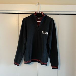 Hugo Boss tour issue golf zip up sweater size medium